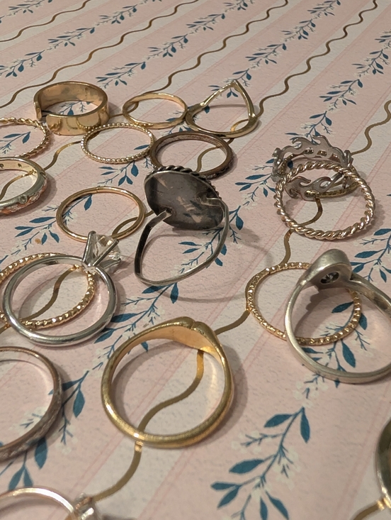Jewelry - Ring Lot Vintage To Modern Assorted Styles